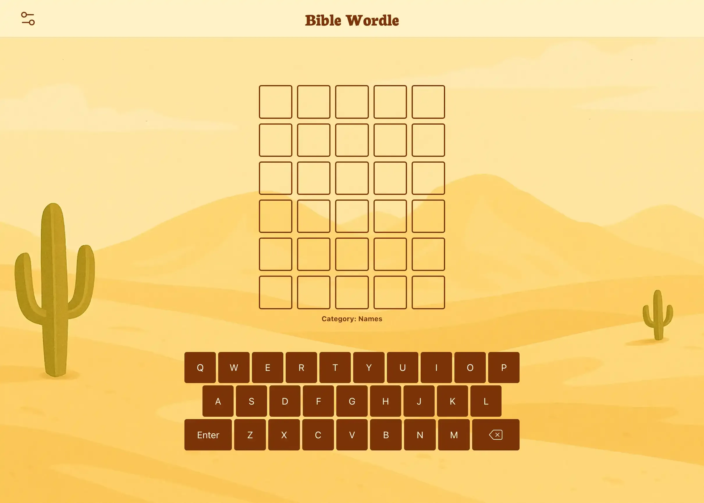 Bible Wordle screenshot